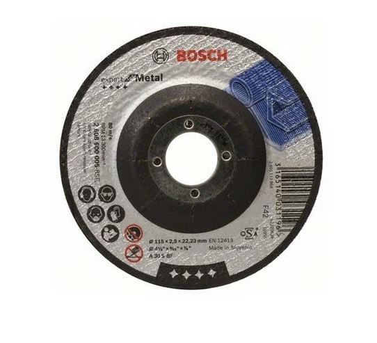 Круг отрезной металл Ф115*2,5 (005) Bosch