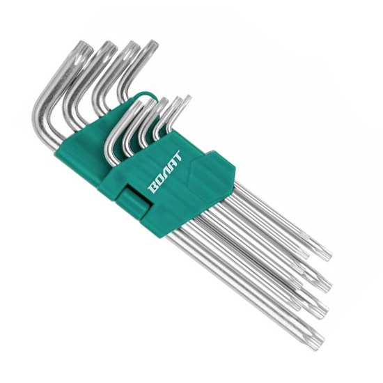 Набор ключей Torx T10-T50 9шт длин Волат (11020-09)