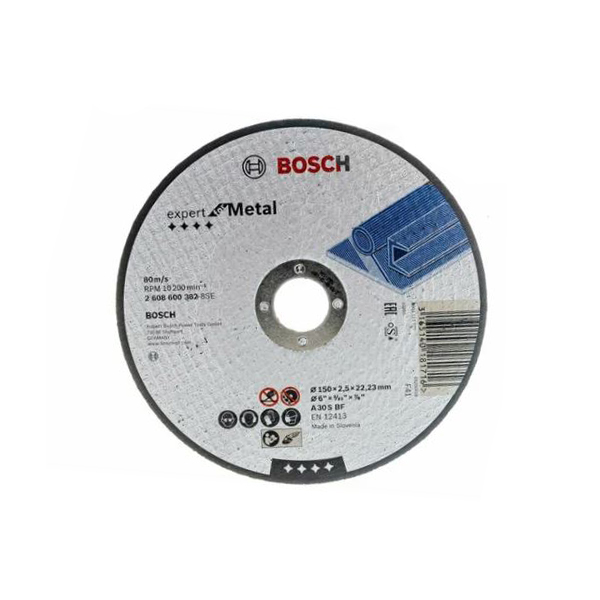 Круг отрезной металл Ф150*2,5 (382) Bosch