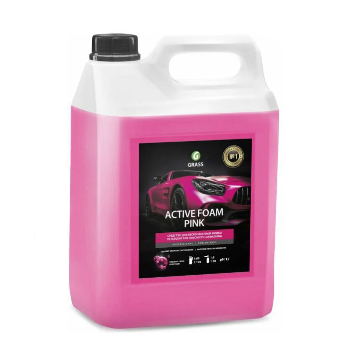 Бесконтактная химия Active Foam Pink канистра 6кг /113121