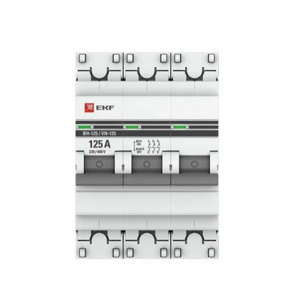 Выкл. нагрузки 3P 125А ВН-125 EKF PROxima / SL125-3-125-pro