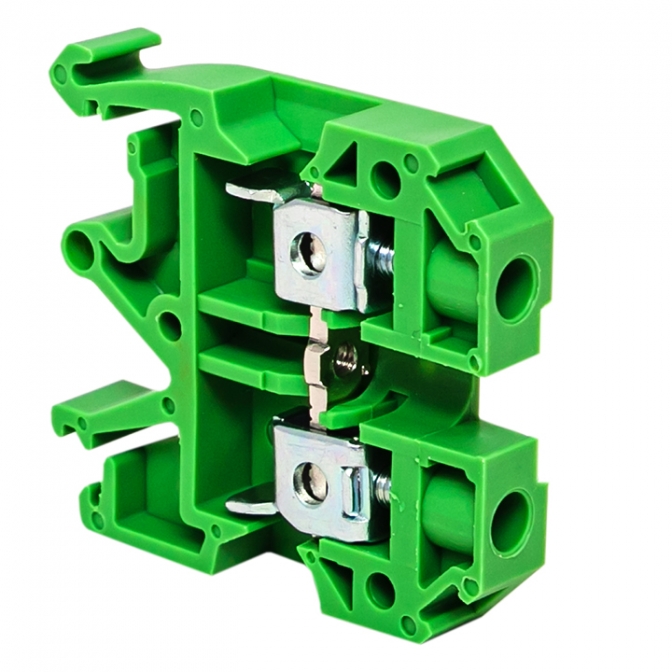 Колодка клеммная JXB-2.5/35 зеленая EKF PROxima/plc-jxb-2.5/35gn