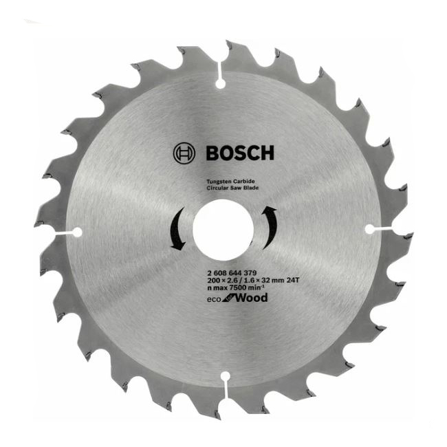 Диск пильный Bosch твердоспл. 200х32х24 ECO (379)