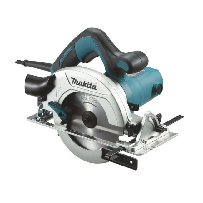 Дисковая пила Makita HS6600 1050Вт. Ф165мм. 5200об/мин. 0гр.-54.5мм 45гр.-37,5мм.