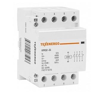 Контактор мод. КМ32-31 32А 3НО+1НЗ 230В Тех.