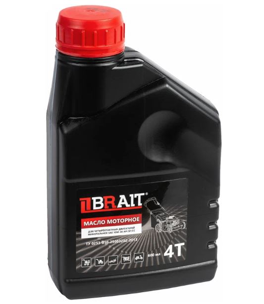 Масло BRAIT 4-Т SAE 10W-40 полусинтетическое 0,63л 