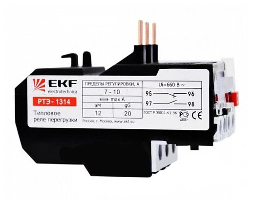 Реле тепл. РТЭ-1314 7-10А EKF PROxima/rel-1314-7-10