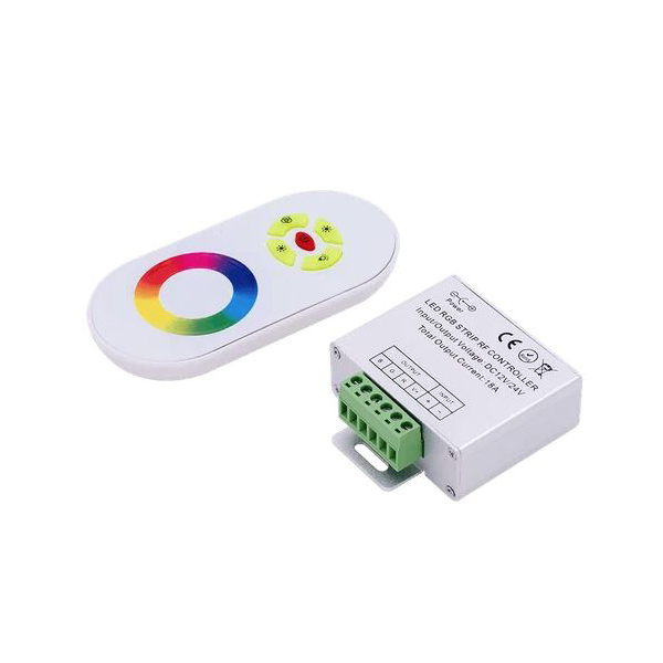 Контроллер LED Touch DELUCE 18A. 12/24 Вольт / RF-RGB-S-18A